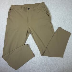 Public Rec Men 34x30 Tan Dealmaker 5 Pocket Pants Casual Stretch Minimalist